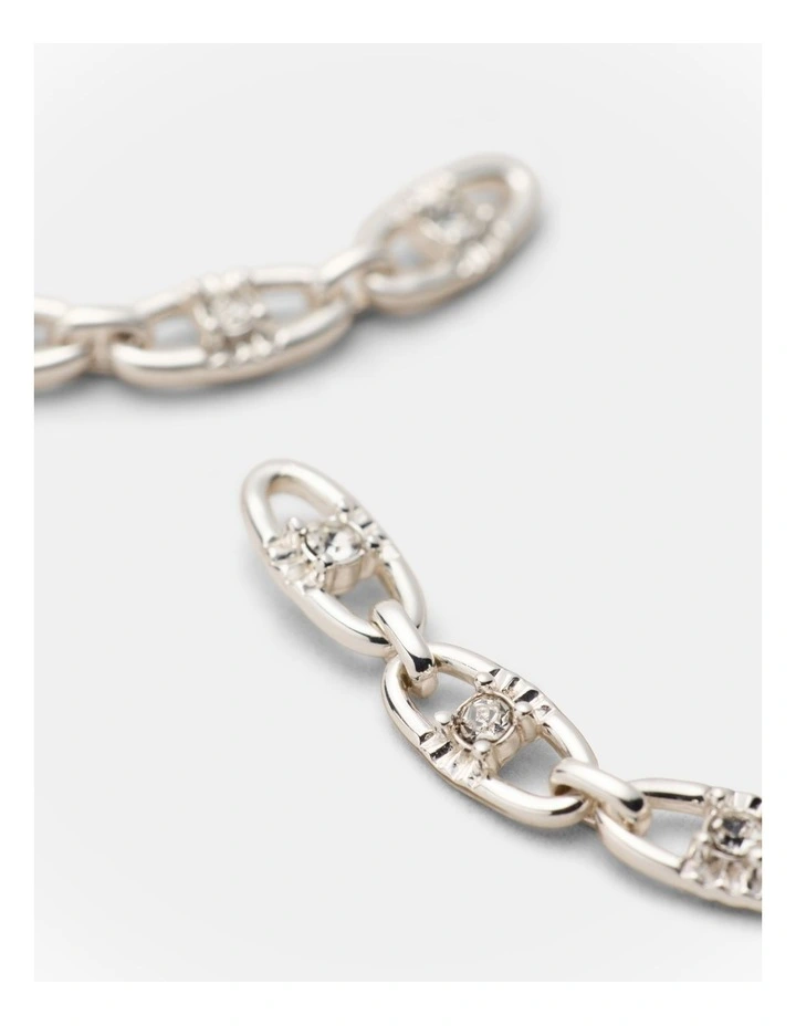 Crystallize Earrings in Silver image 3