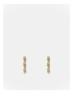 Crystallize Earrings in Thyme