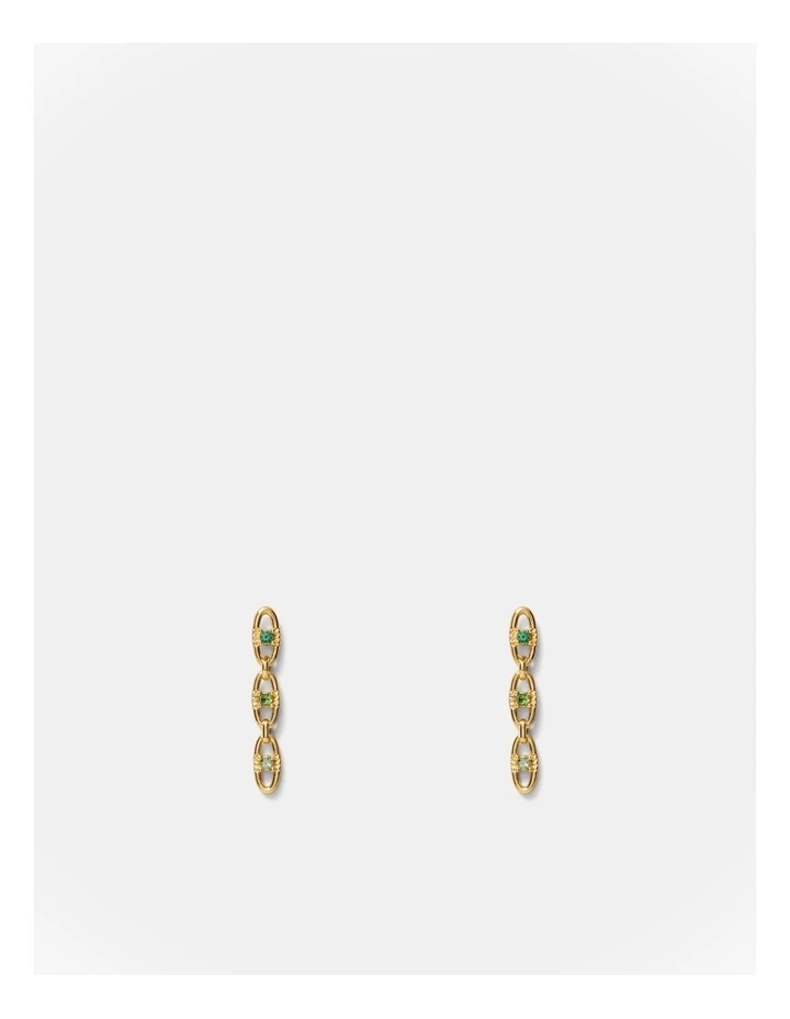 Crystallize Earrings in Thyme image 1