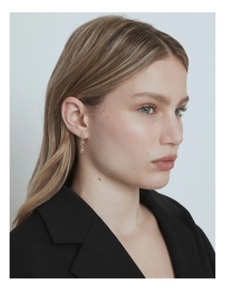 Crystallize Earrings in Thyme image 2