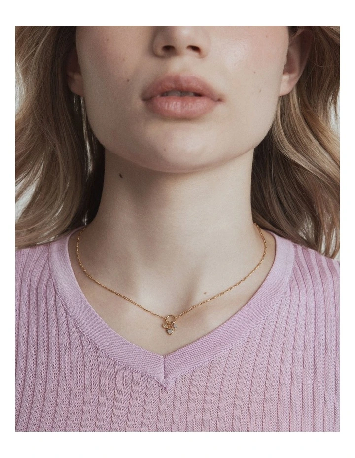 Chime Necklace in Gold Silver image 2