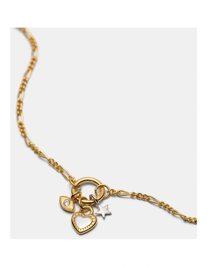 Chime Necklace in Gold Silver image 3