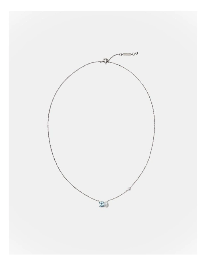 Splash Necklace in Silver image 4