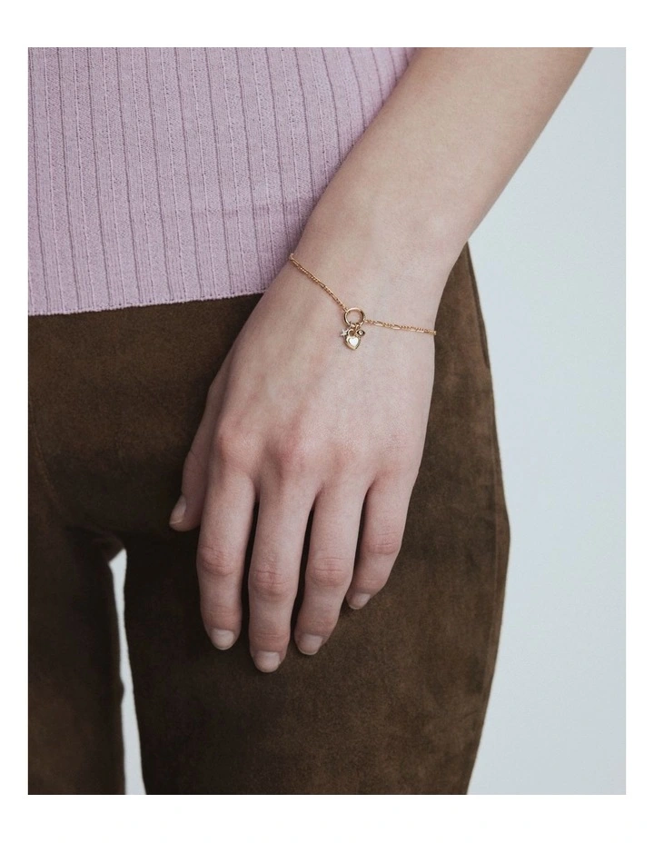 Chime Bracelet in Gold Silver image 2
