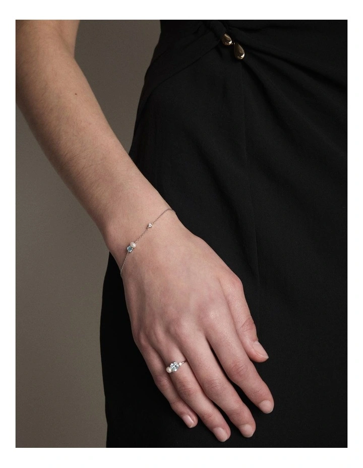 Splash Bracelet in Silver image 2