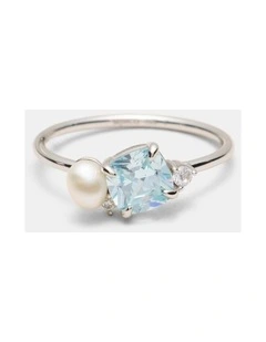 Splash Ring in Silver