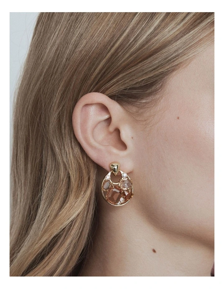 Treasure Earrings in Pink Salt image 4