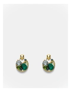 Treasure Earrings in Thyme