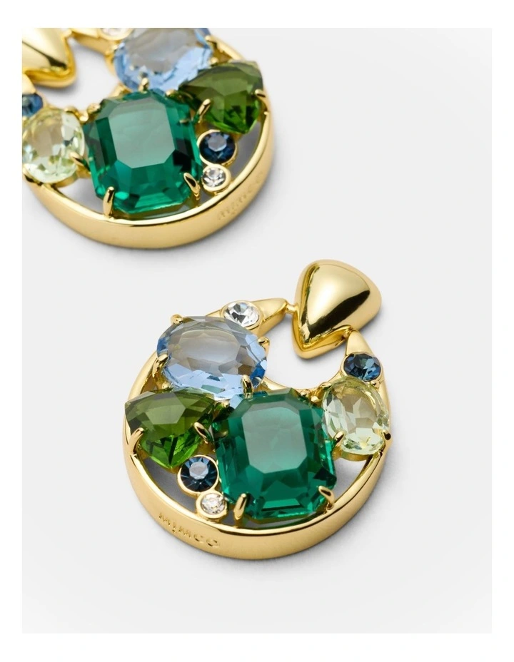 Treasure Earrings in Thyme image 3