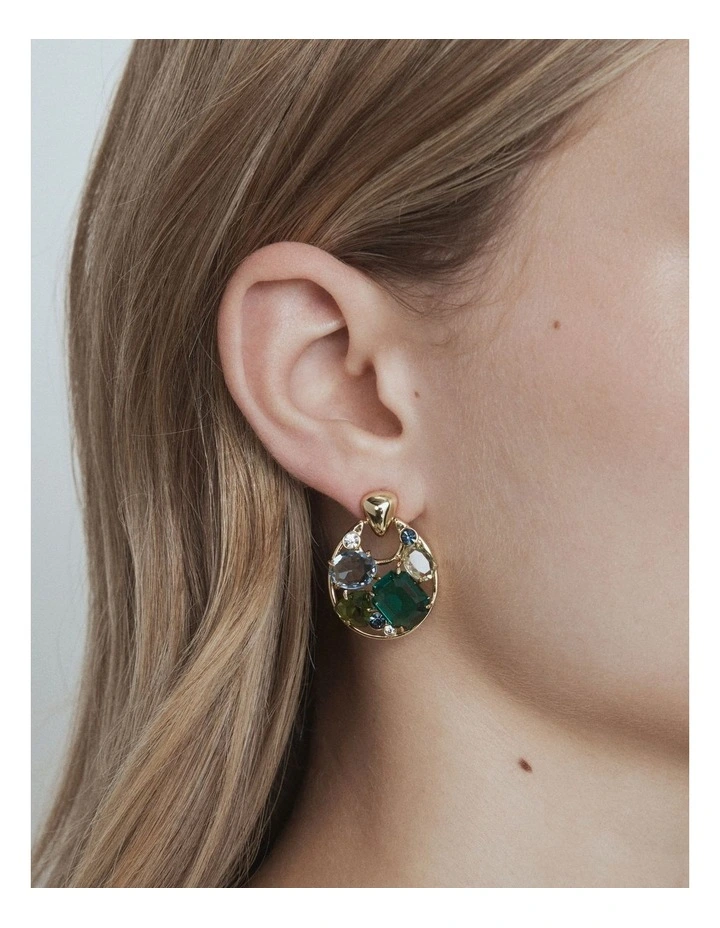 Treasure Earrings in Thyme image 4