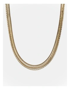 Promenade Nacklace in Gold