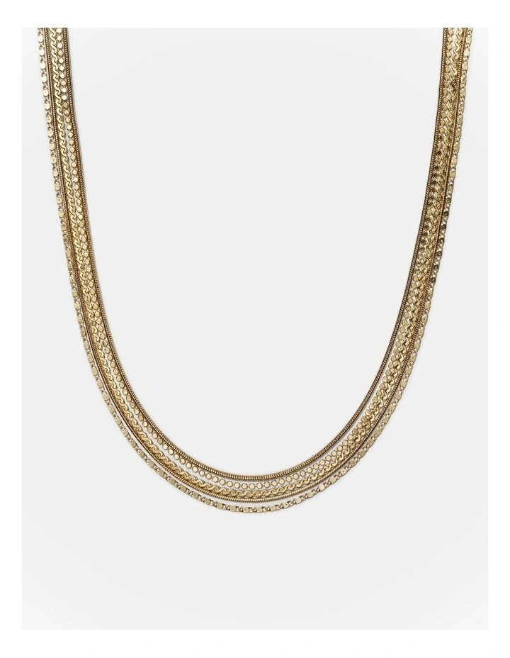 Promenade Nacklace in Gold image 1