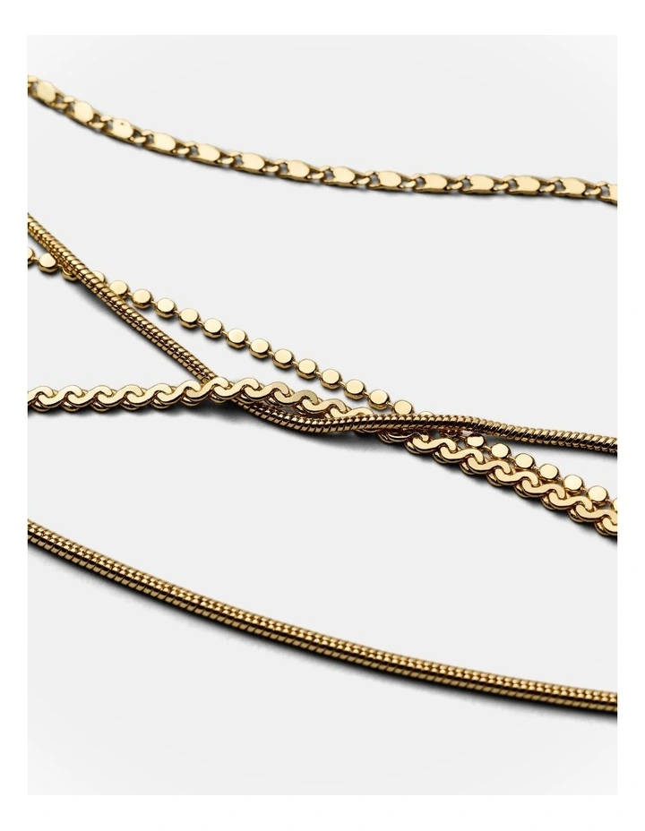Promenade Nacklace in Gold image 3
