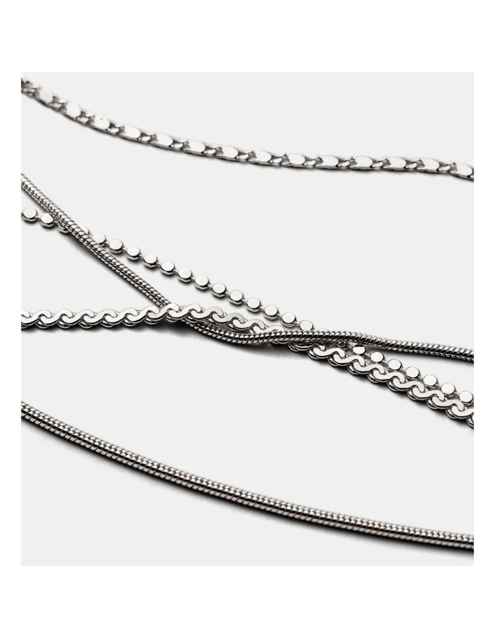 Promenade Necklace in Silver image 3