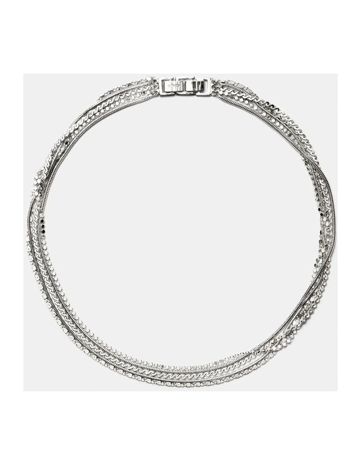 Promenade Necklace in Silver image 4