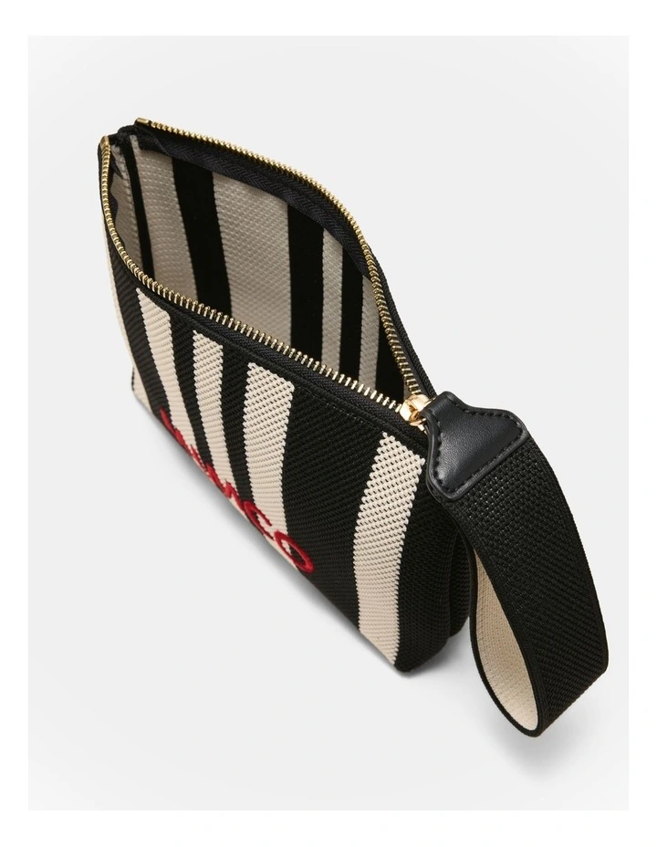 Blondie Pouch in Black Stripe image 5
