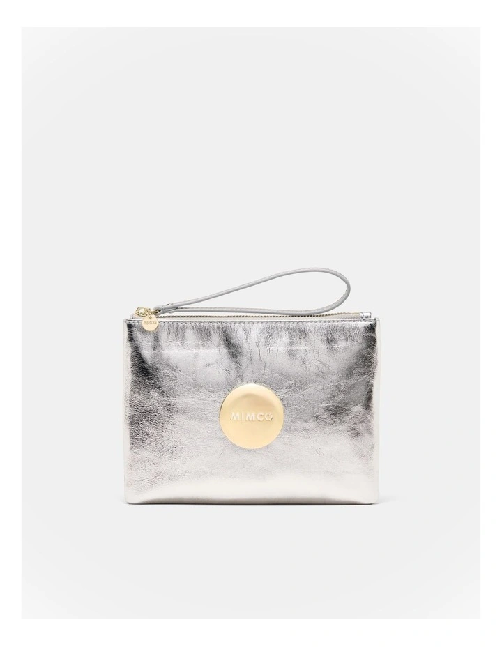 Mim Pouch in Silver image 1