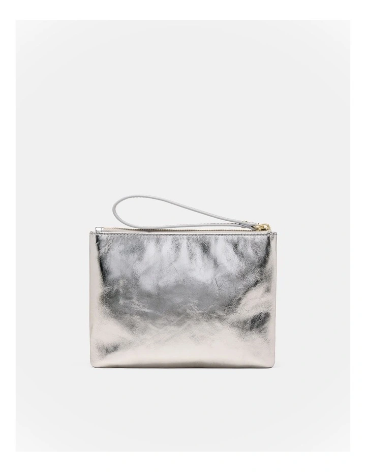 Mim Pouch in Silver image 4