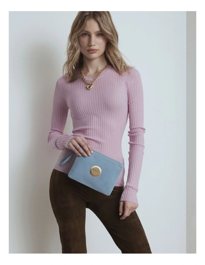 Mim Pouch in Cornflower image 2