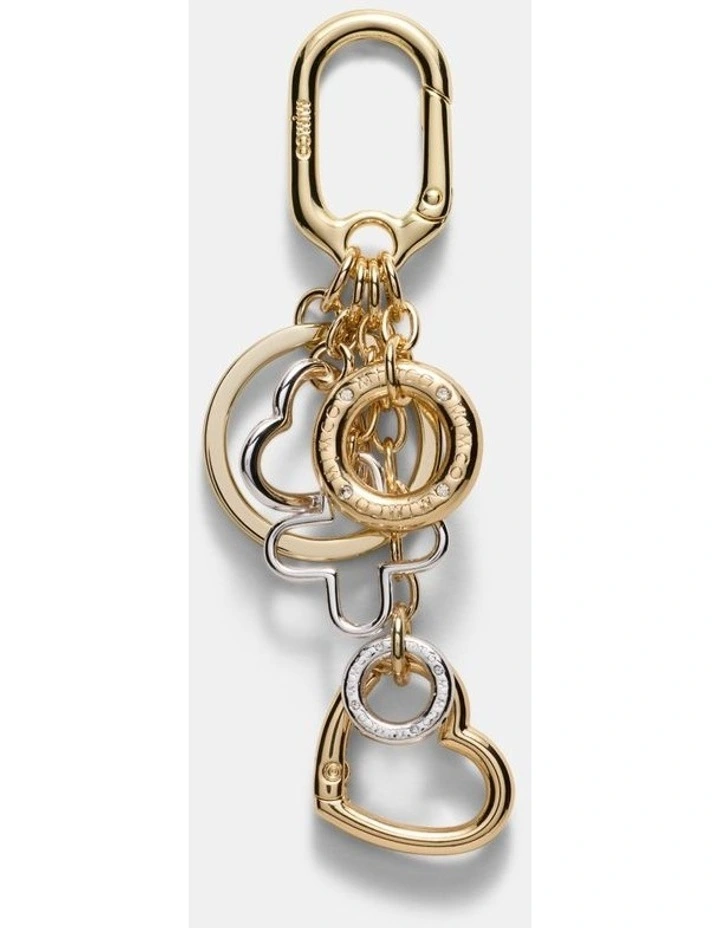 Linked Up Keyring in Gold Silver image 1