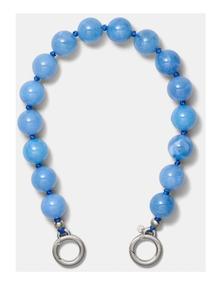 Lady M Bag Necklace in Cornflower Blue image 1