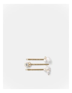 Enlace Hair Pin Set in Gold