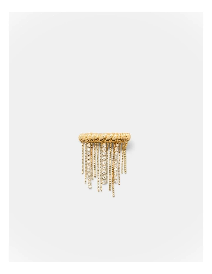 Enlace Hair Clip in Gold image 1