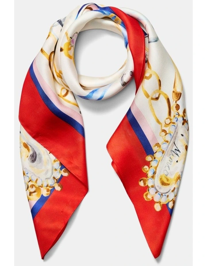 Mimelements Large Scarf Hair in Multicolour image 1