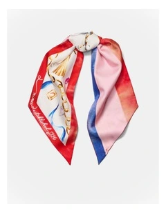 Mimelements Thin Scarf in Multicolour