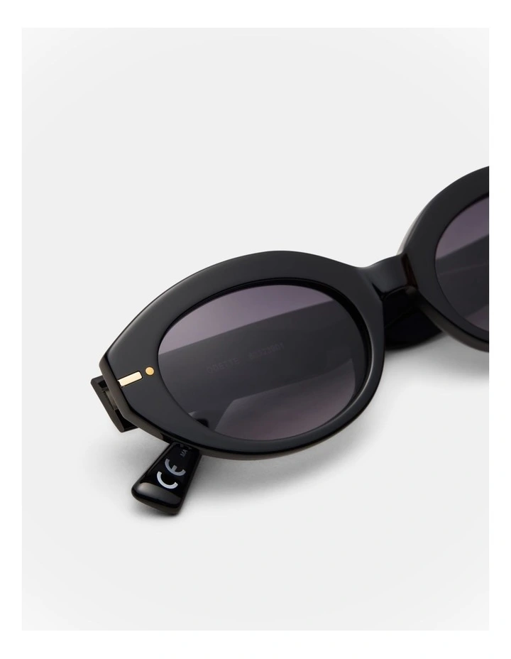 Odette Sunglasses in Black image 5