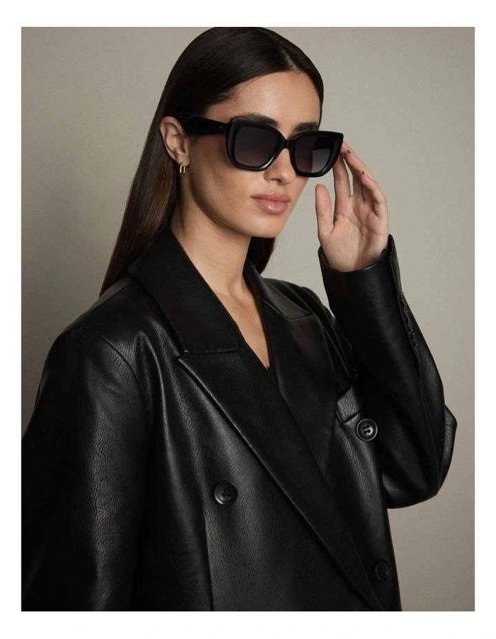 Giselle Sunglasses in Black image 4