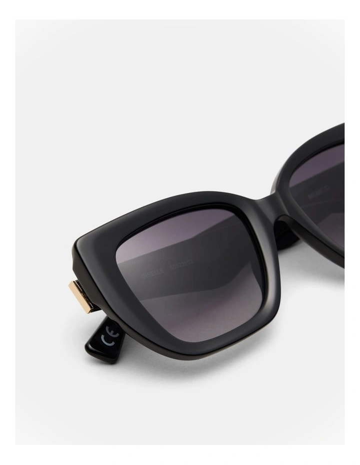 Giselle Sunglasses in Black image 5