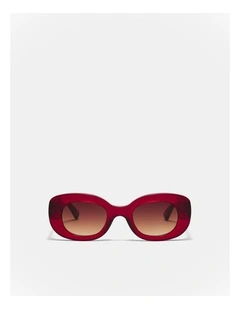 Elodie Sunglasses in Chilli Red