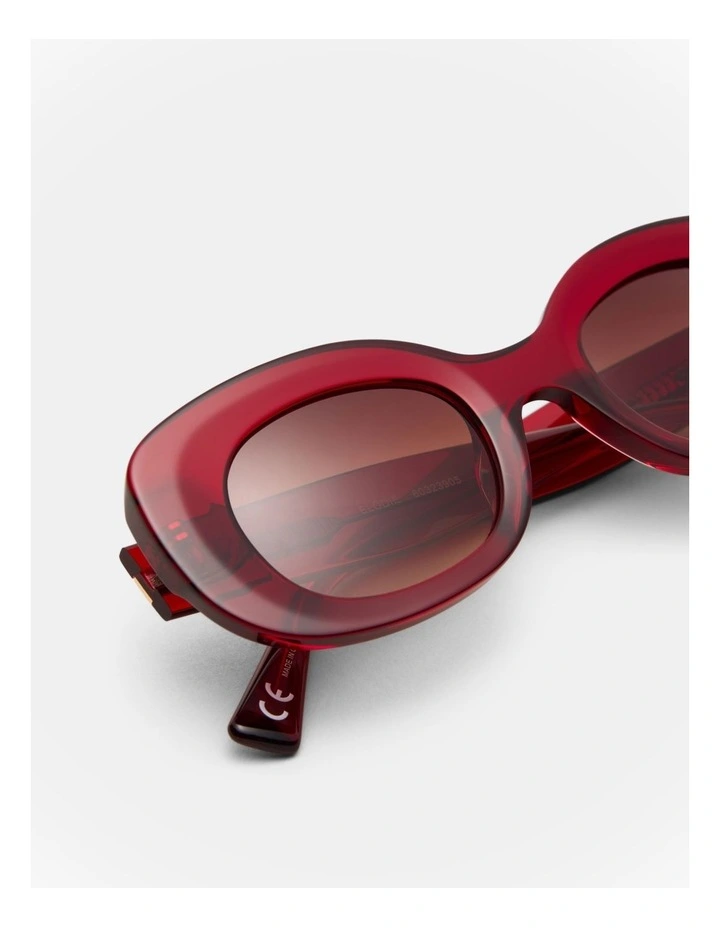 Elodie Sunglasses in Chilli Red image 5