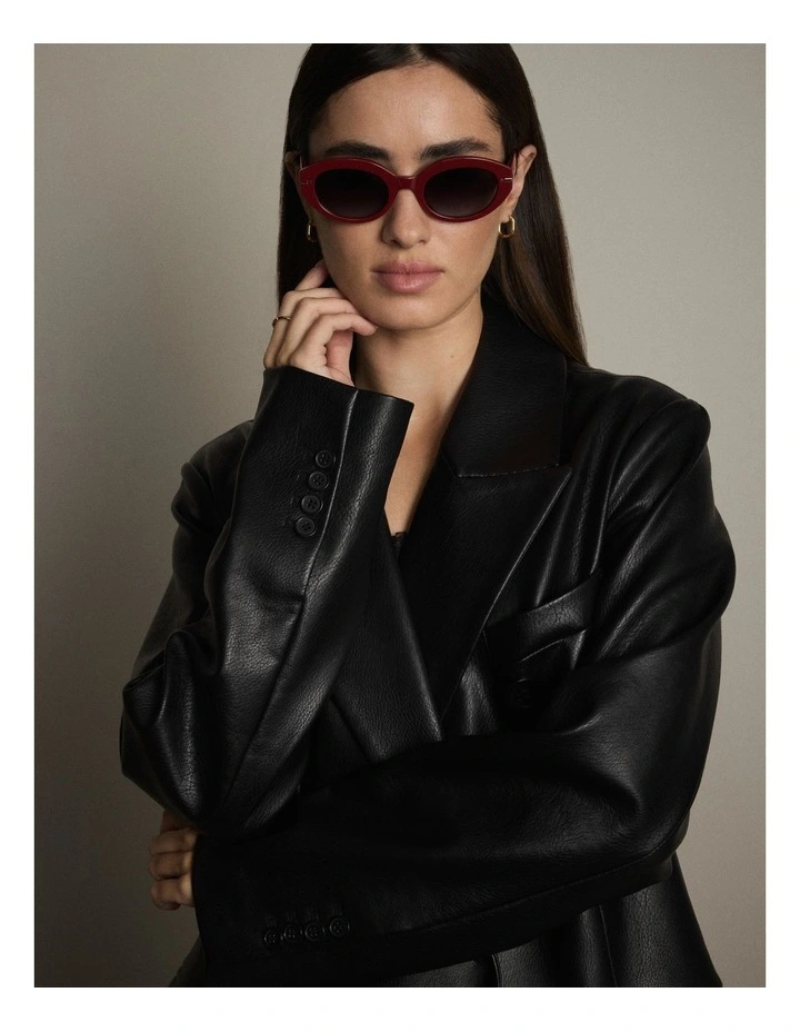 Odette Sunglasses in Bordeaux image 4