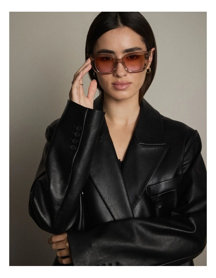 Odette Sunglasses in Taupe image 2
