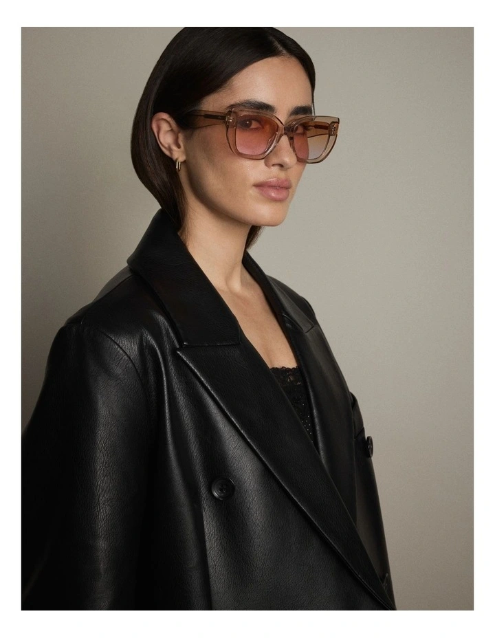 Odette Sunglasses in Taupe image 4