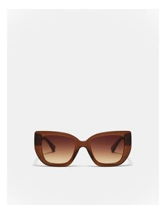 Giselle Sunglasses in Walnut