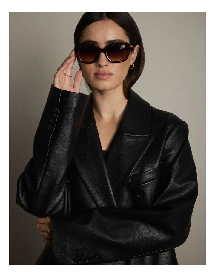 Giselle Sunglasses in Walnut image 4