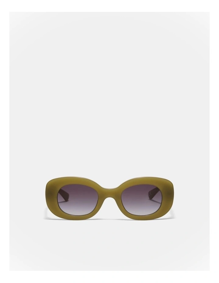 Elodie Sunglasses in Olive image 1