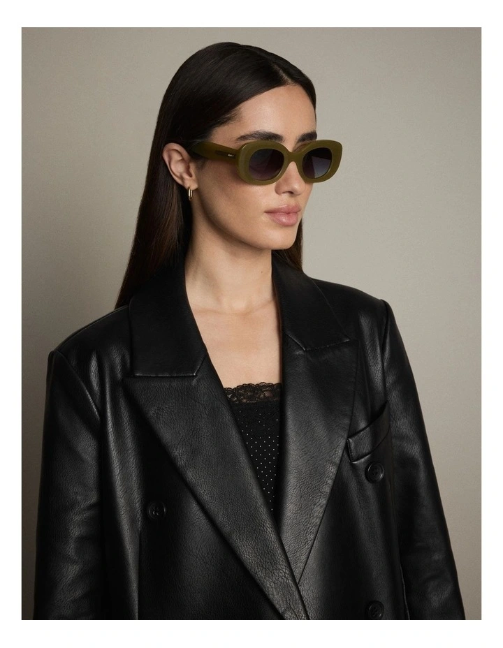 Elodie Sunglasses in Olive image 2