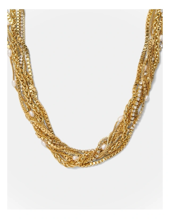 Enlace Necklace in Gold image 1