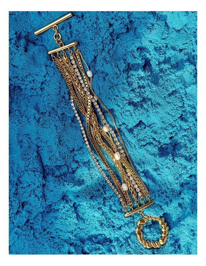 Enlace Bracelet in Gold image 4