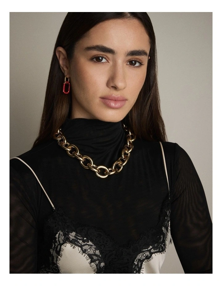 Missing Link Necklace in Gold image 2
