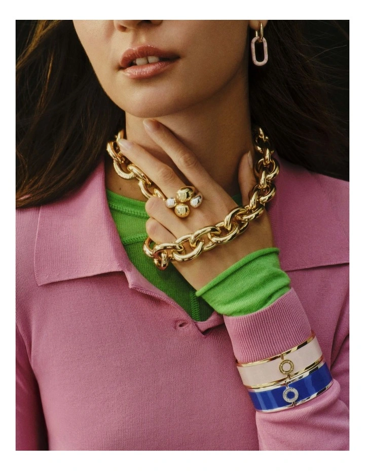 Missing Link Necklace in Gold image 5