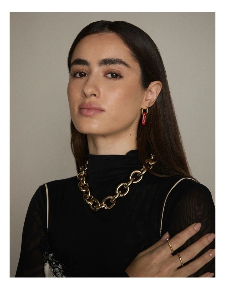 Missing Link Necklace in Gold image 6
