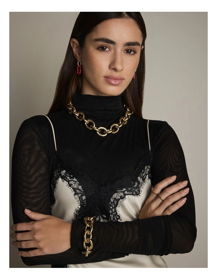 Missing Link Bracelet in Gold image 4