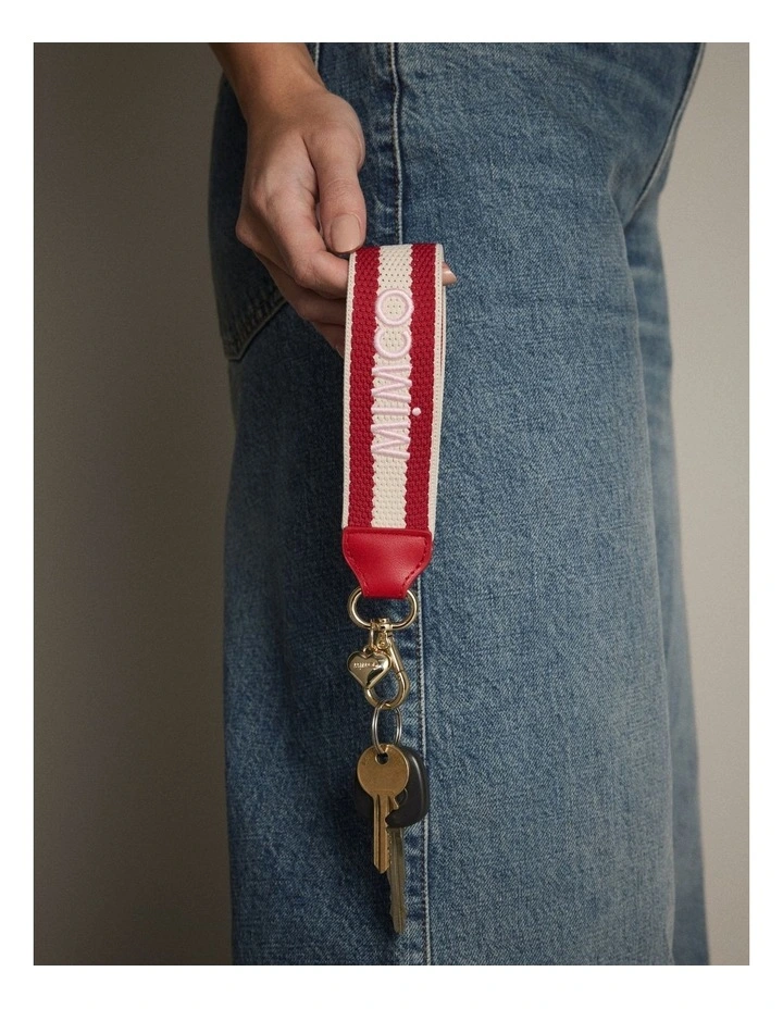 Blondie Wrist Strap in Red Stripe image 2