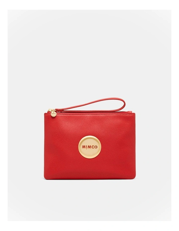 Mim Pouch in Red image 1
