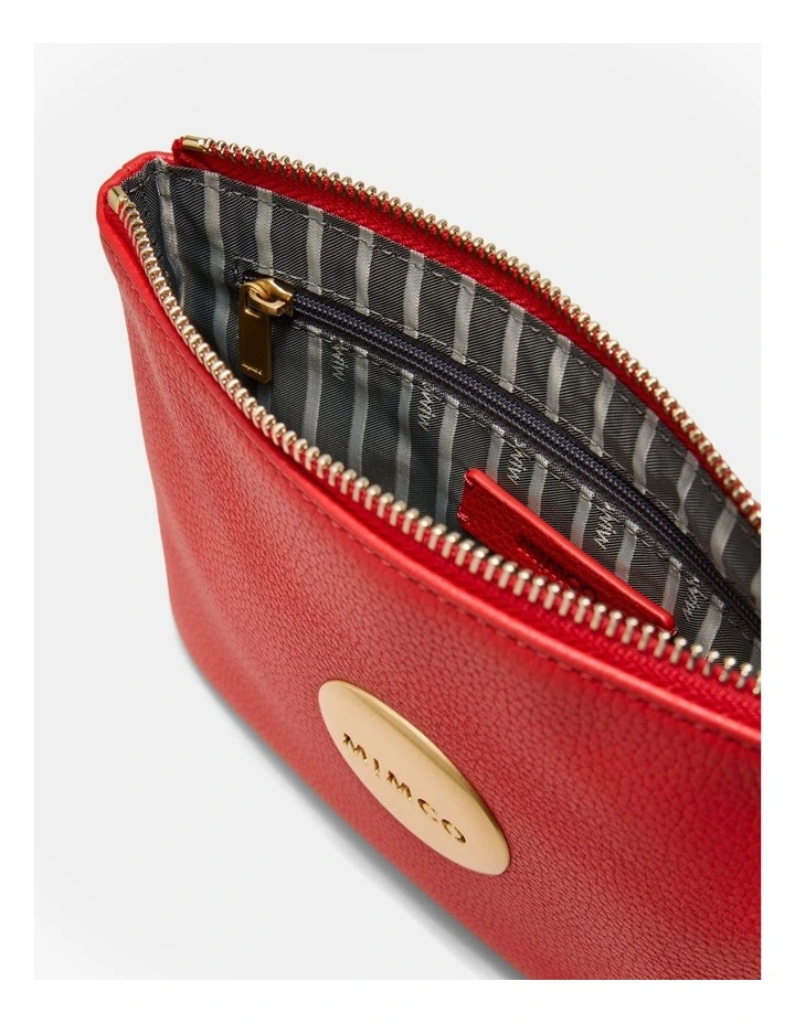 Mim Pouch in Red image 5